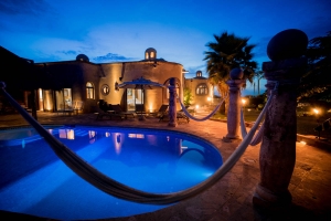 Pool patio